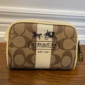 Coach makeup bag